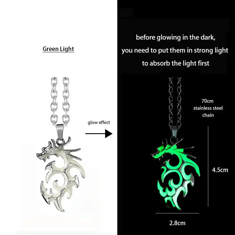 Luminous Glow Necklaces! Assorted Dragons and More! - Pedlar's Attic