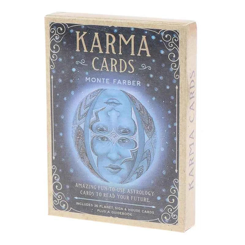 Karma Oracle Tarot Cards Toy  Family Party Leisure Table Game Play Card Fortune Prophecy Telling Divination