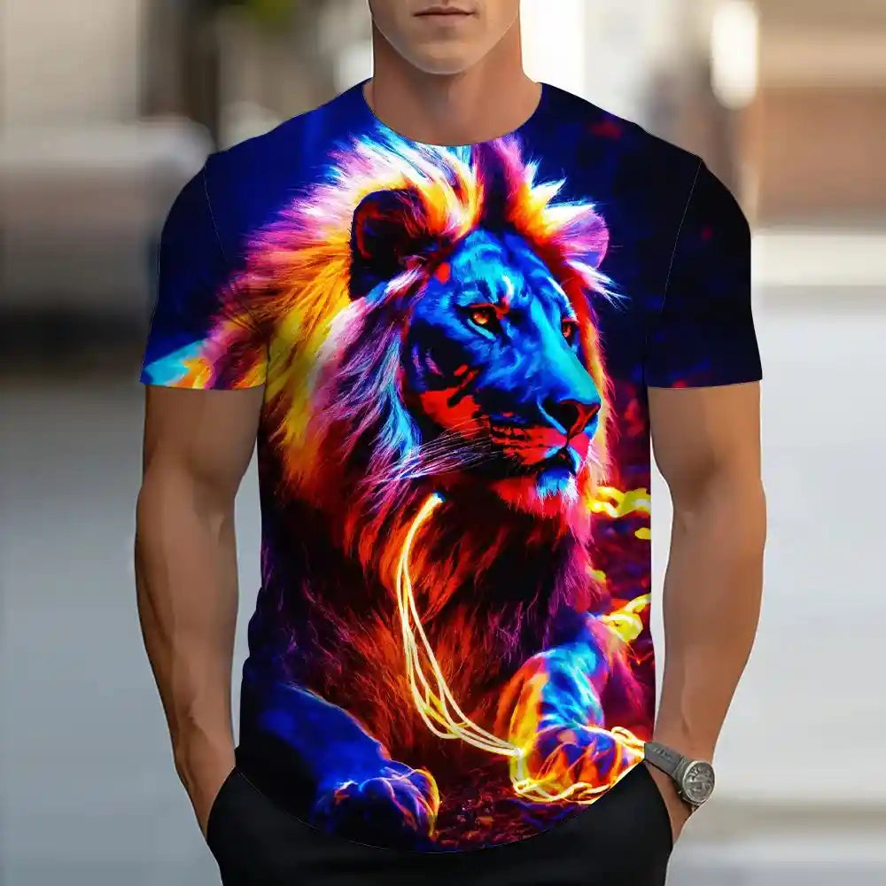 Wild Sovereign – Apex Predator 3D Print Tee