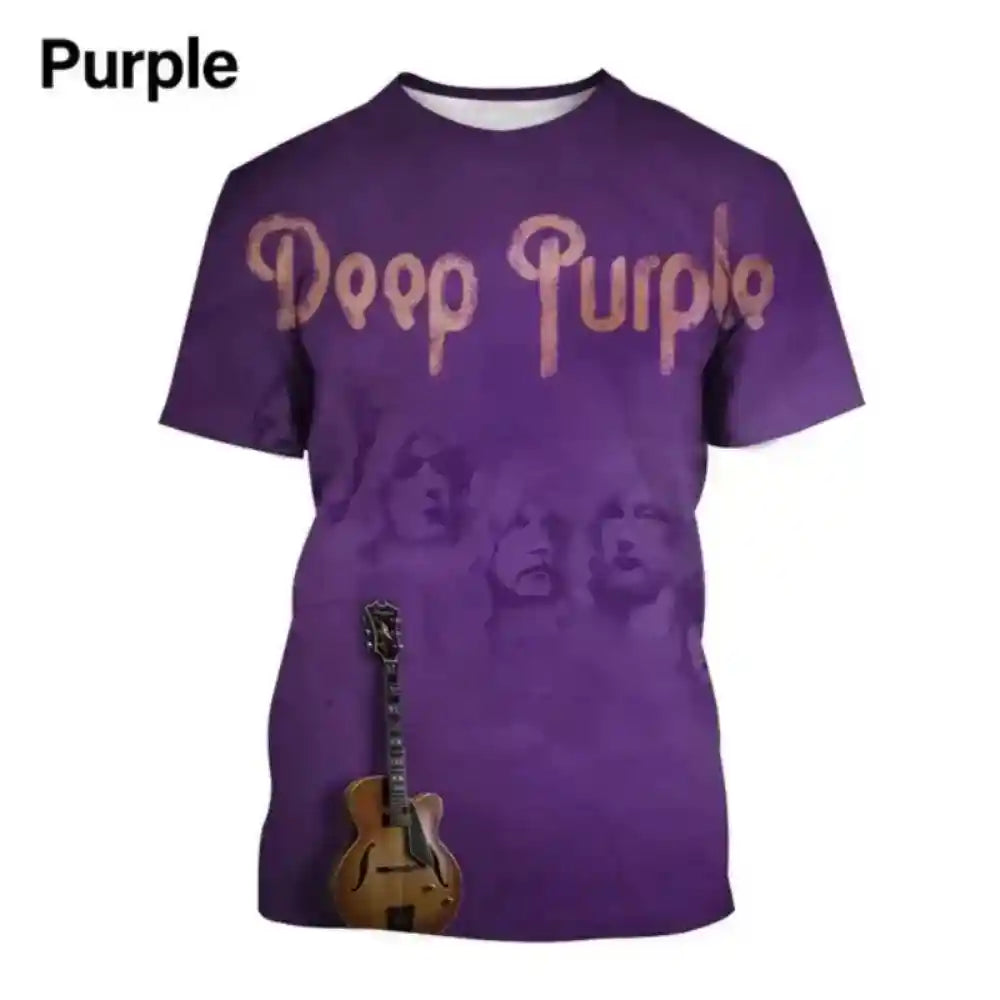 Smoke on the Water – Deep Purple 3D Print Tee
