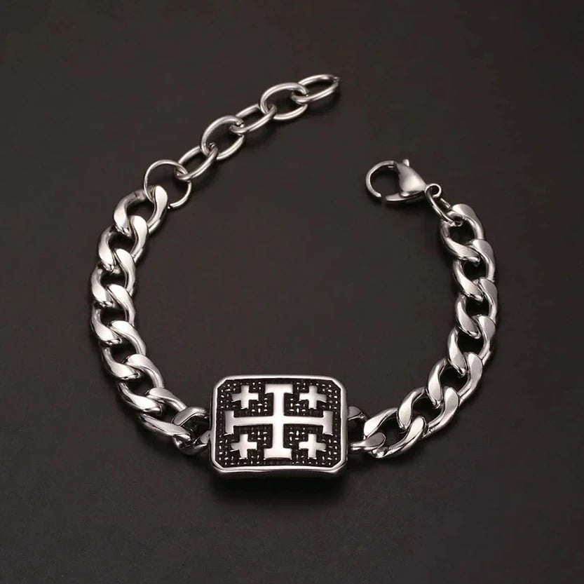 The Wolfsong Bracelet — Norse Rune Viking Bracelet