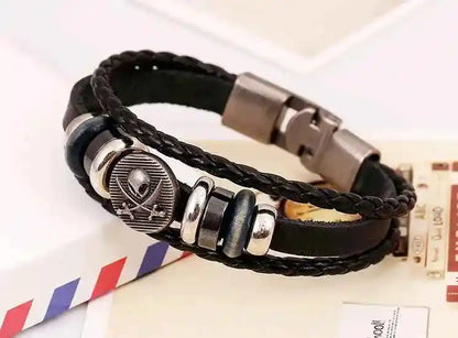 Punk Bracelets Genuine Leather Bracelets - Pedlar's Attic