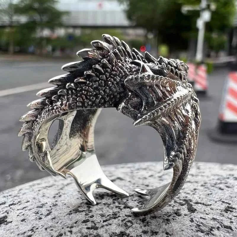 Dragon Rings Gothic Punk Style Dragon