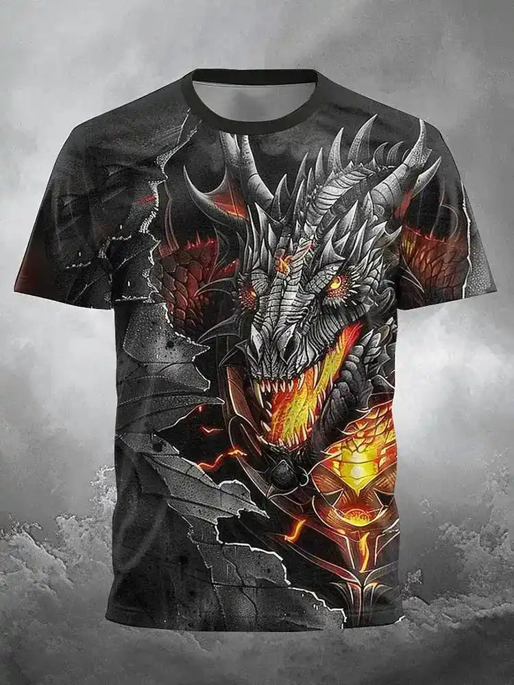 Dragonforged — Dragon 3D Scale Tee