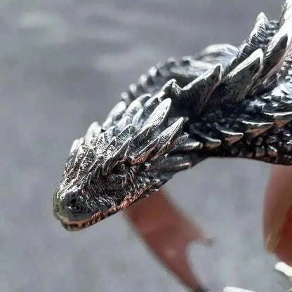 Dragon Rings Gothic Punk Style Dragon - Pedlar's Attic