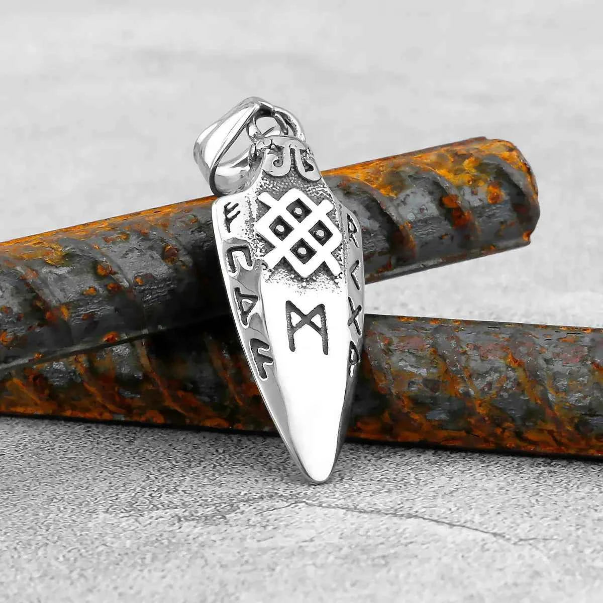 Norse Runes Odin's Spear Necklaces