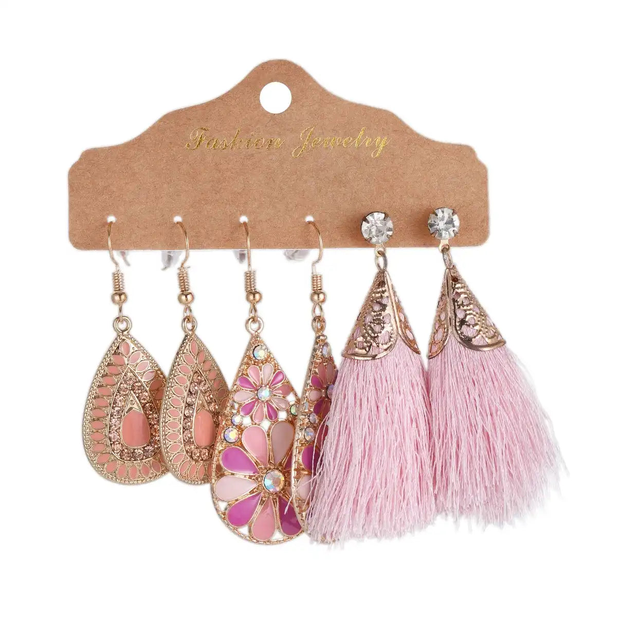 The Drawer of a Hundred Mornings — Boho Earring Sets
