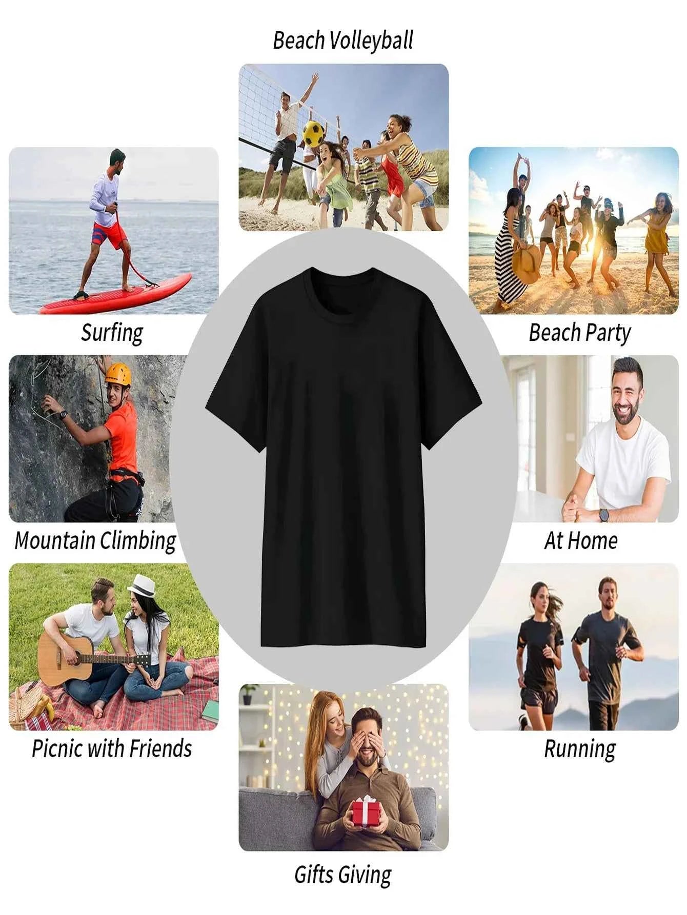 Men's "Warning Jesus" T-Shirt - Plus Size Christian Humor, Big & Tall Church Tee