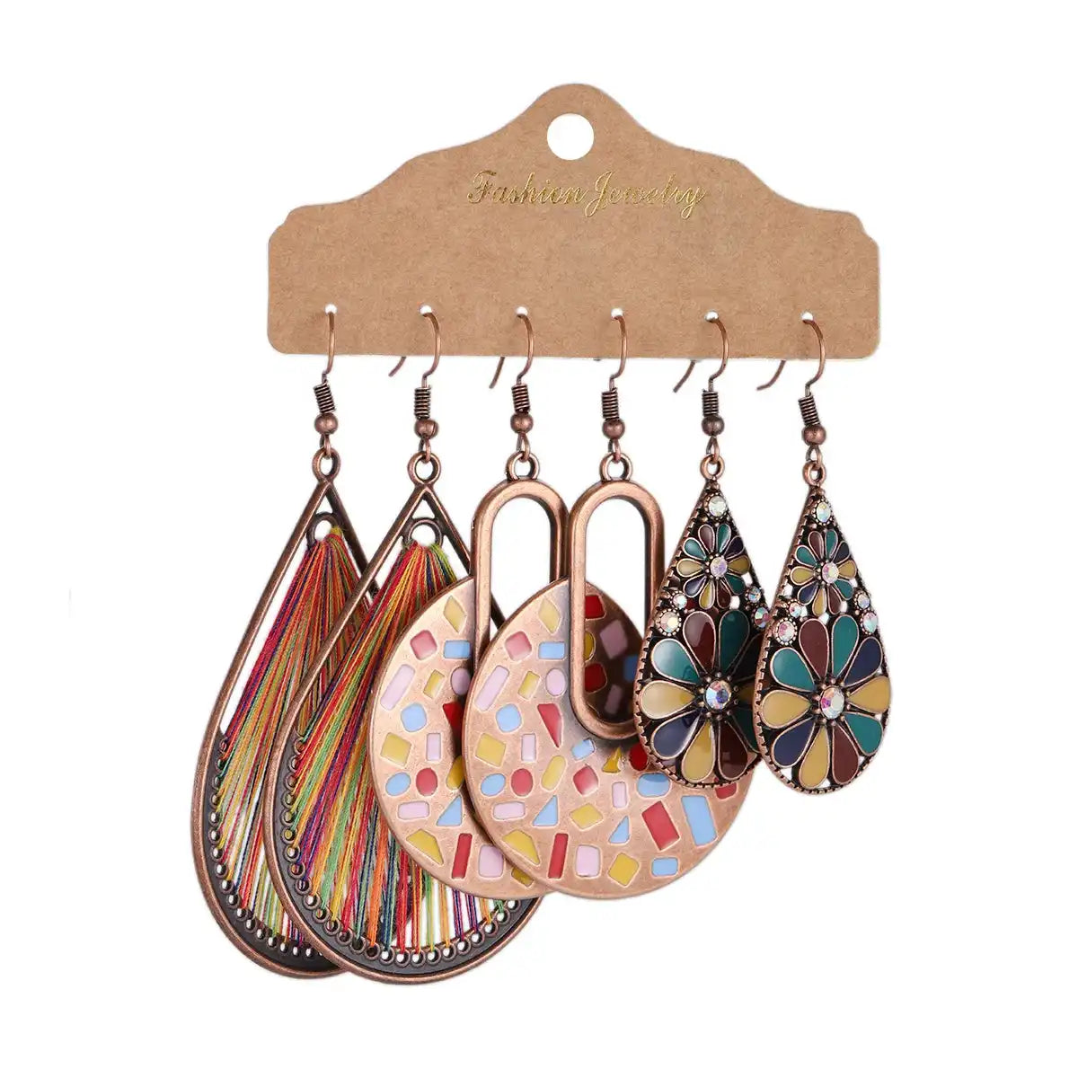 The Drawer of a Hundred Mornings — Boho Earring Sets
