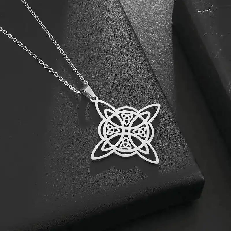 The Moon Knot Collection — Celtic Irish Witch Amulet Necklaces