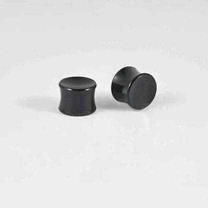PAIR Fancy Acrylic Purple Smog Concave Ear Piercing Plugs And Tunnels Expanders Body Jewelry Earring Gauges Stretchers 8-25mm - Pedlar's Attic