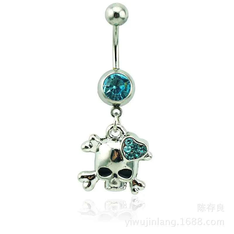 Skull Belly Button Rings
