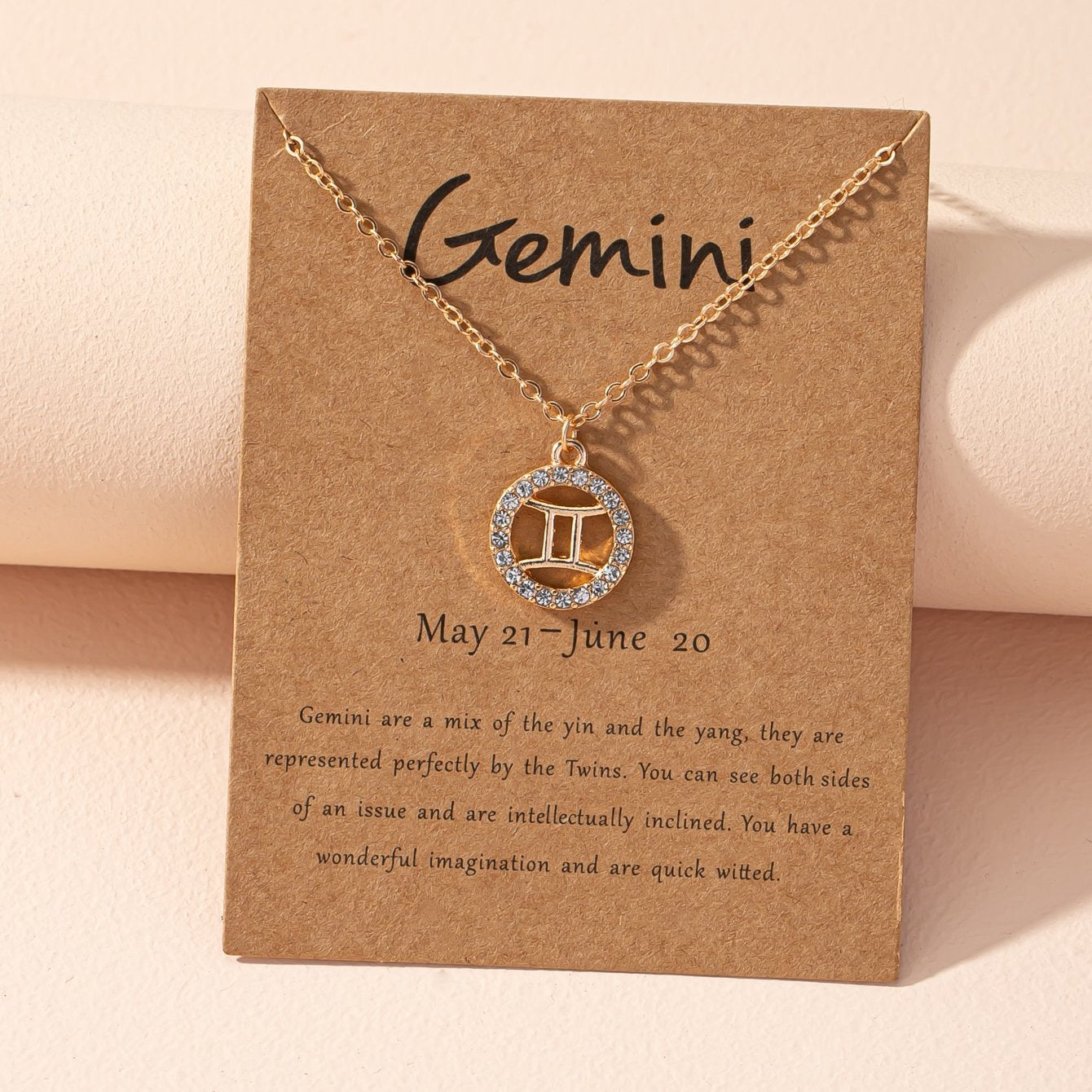 Twelve Zodiac Constellations Pendant Necklace - Elegant Chain, Letter Horoscope, Birthday Blessing Card Included, Unique Astrology Gift for Him/Her, Perfect for Any Occasion