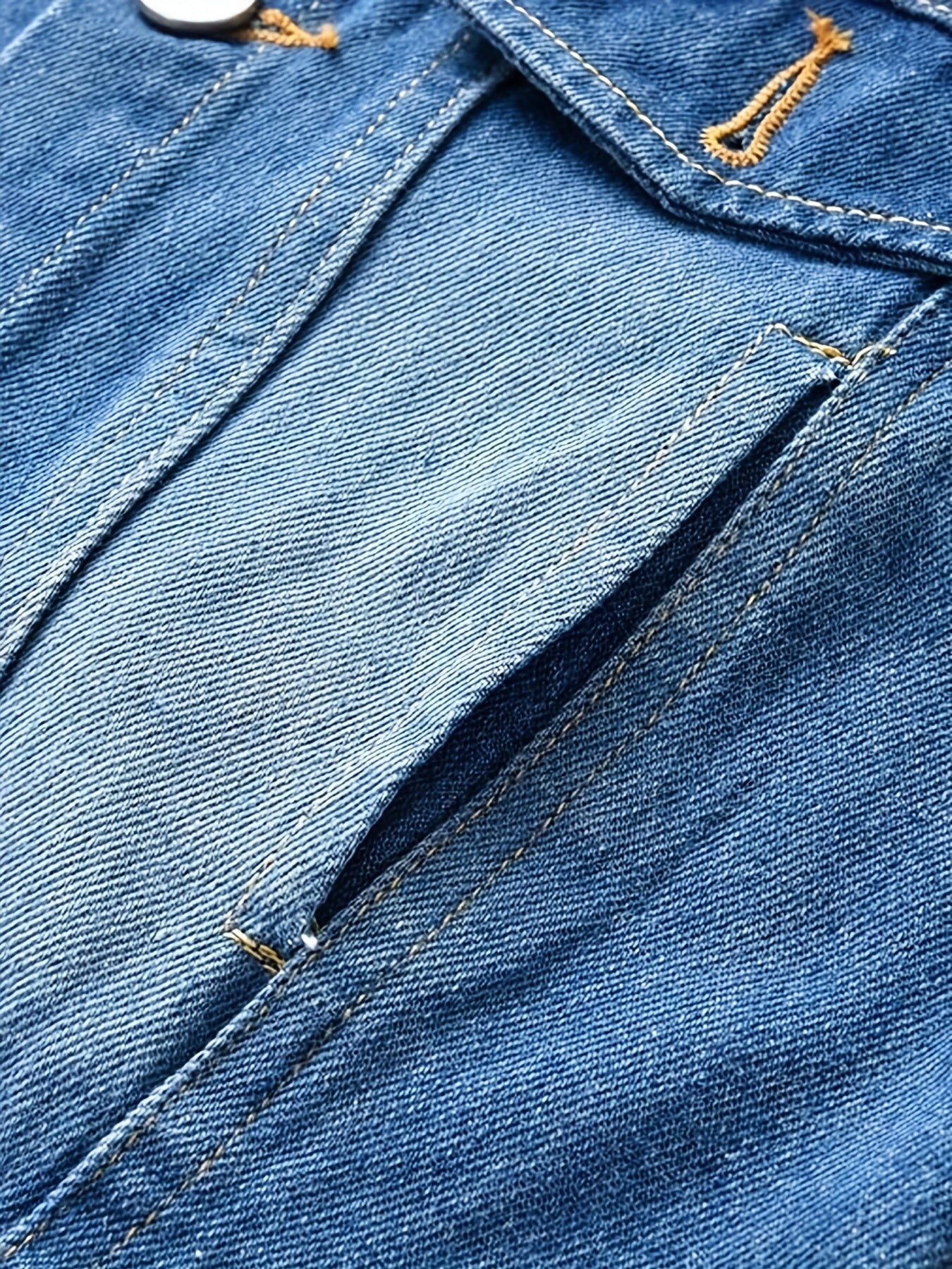 Girls Trendy Denim Jacket - Casual Solid Colors for Spring & Autumn - Lightweight, Comfortable, Stylish Choice for Kid Girls