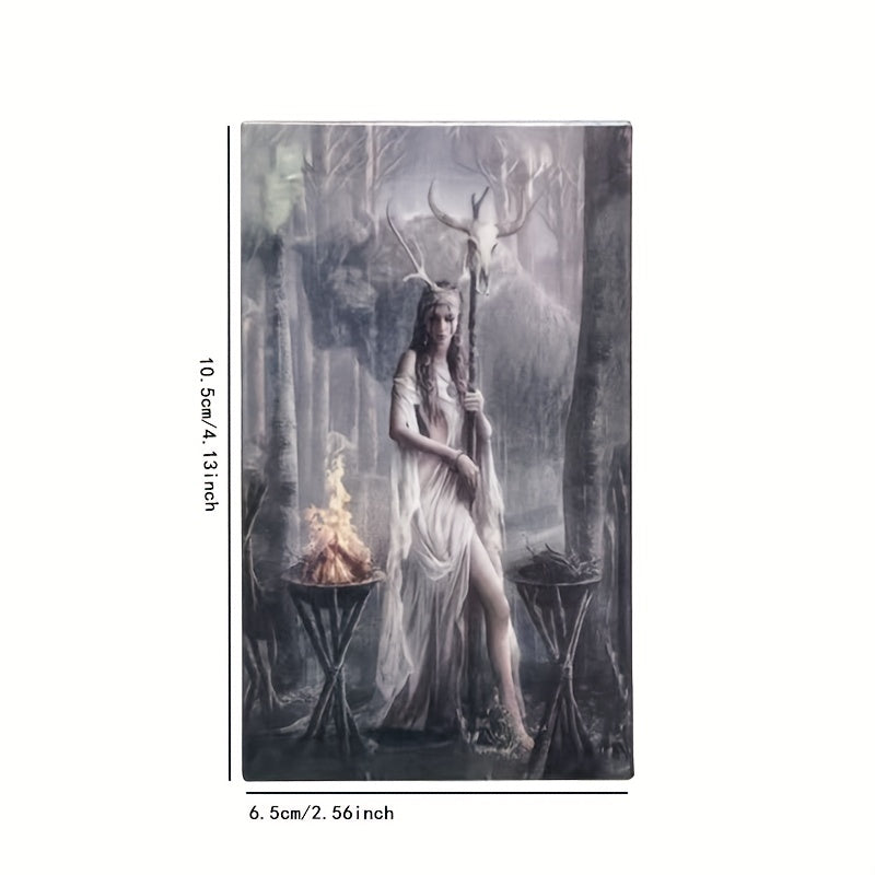 Runic Tarot Oracle Cards - Standard Edition, Strategy Board Game for Family Gatherings & Fortune Telling