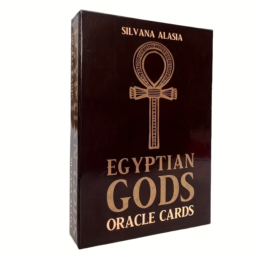 Egyptian Gods Oracle Cards Divination Board Game Tarot Cards